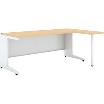 デスク US-W L型平机(組立サービス付き) プラス[家具]