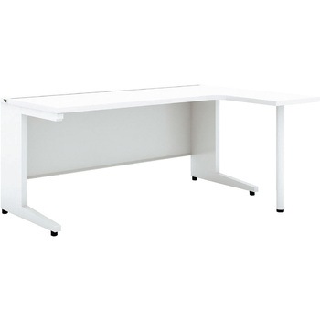 デスク US-W L型平机(組立サービス付き) プラス[家具]