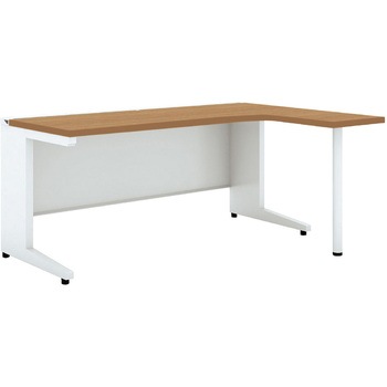デスク US-W L型平机(組立サービス付き) プラス[家具]