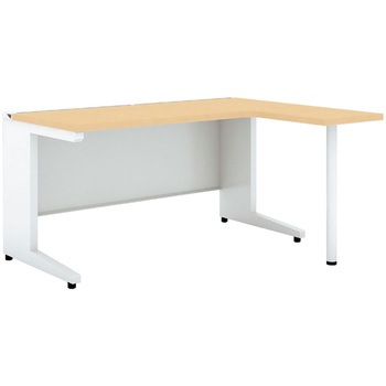 デスク US-W L型平机(組立サービス付き) プラス[家具]