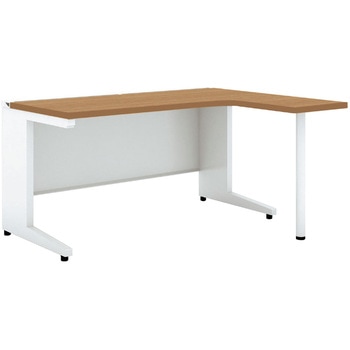 デスク US-W L型平机(組立サービス付き) プラス[家具]