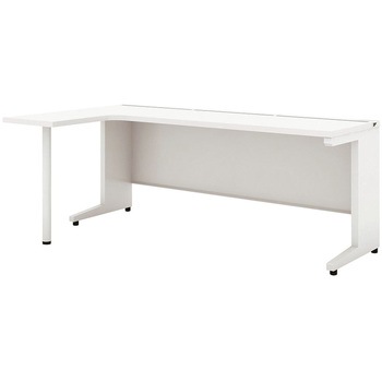 デスク US-W L型平机(組立サービス付き) プラス[家具]
