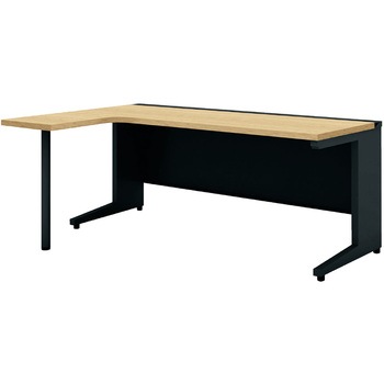 デスク US-W L型平机(組立サービス付き) プラス[家具]
