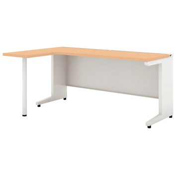 デスク US-W L型平机(組立サービス付き) プラス[家具]