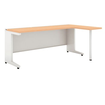 デスク US-W L型平机(組立サービス付き) プラス[家具]