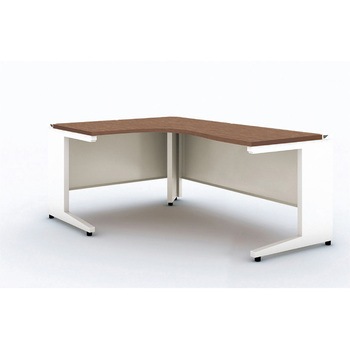 デスク US-W L型ワーク机(組立サービス付き) プラス[家具]