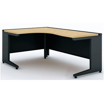 デスク US-W L型ワーク机(組立サービス付き) プラス[家具]