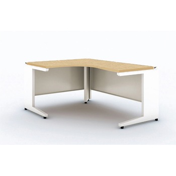 デスク US-W L型ワーク机(組立サービス付き) プラス[家具]