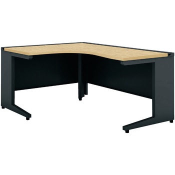 デスク US-W L型ワーク机(組立サービス付き) プラス[家具]