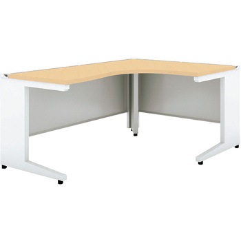 デスク US-W L型ワーク机(組立サービス付き) プラス[家具]