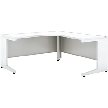 デスク US-W L型ワーク机(組立サービス付き) プラス[家具]