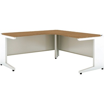 デスク US-W L型ワーク机(組立サービス付き) プラス[家具]