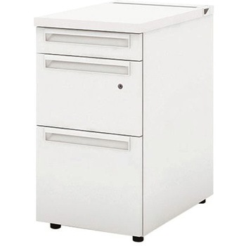 デスク US-W 脇机(D-3段袖) プラス[家具]