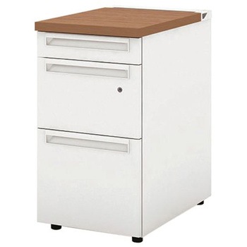 デスク US-W 脇机(D-3段袖) プラス[家具]