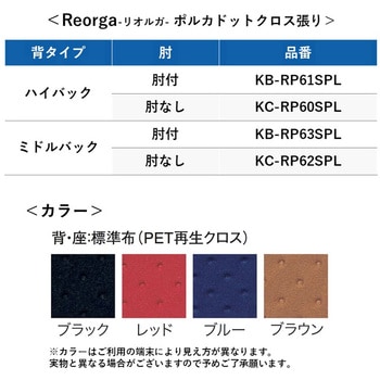 チェア リオルガ ポルカドットクロス張り プラス(家具)