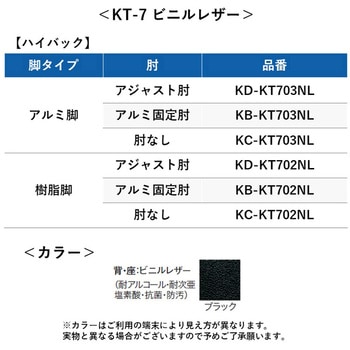 チェア KT-7 ビニルレザー(組立サービスなし) プラス(家具)