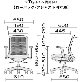 チェア Try 樹脂脚 ローバック ホワイトシェル(組立サービスなし) プラス[家具]