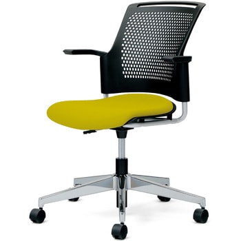 チェア チェダーC 回転脚 背ヌード 肘付 プラス(家具)