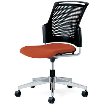 チェア チェダーC 回転脚 背ヌード 肘なし プラス[家具]
