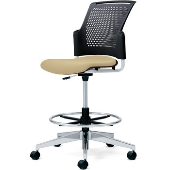 チェア チェダーC 回転脚ハイタイプ 背ヌード 肘なし プラス(家具)