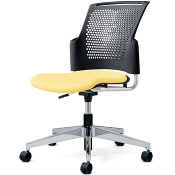 チェア チェダーC ビニルレザー張り 回転脚 背ヌード 肘なし プラス(家具)