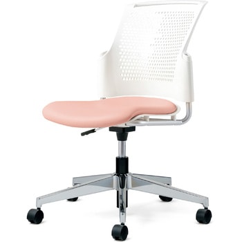 チェア チェダーC ビニルレザー張り 回転脚 背ヌード 肘なし プラス(家具)