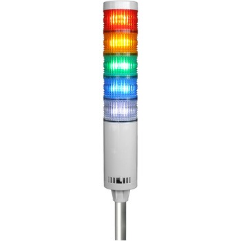 LED積層灯Φ66/ニコタワー(単色/屋内) 日恵製作所