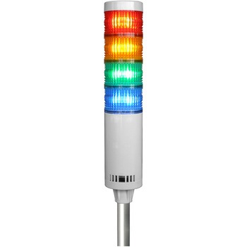 LED積層灯Φ66/ニコタワー(単色/屋内) 日恵製作所