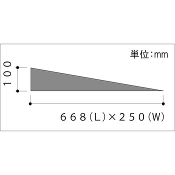 クリーンOAフロア用 スロープベース フクビ化学