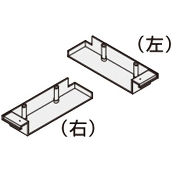 軒先通気見切縁 SNV100 エンドセット フクビ化学