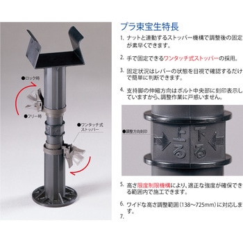 プラ束 宝生 受座タイプ フクビ化学
