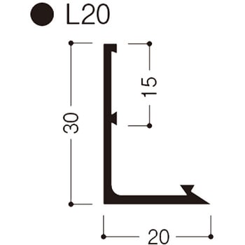 SL20 下端 1箱(100個) フクビ化学 【通販サイトMonotaRO】