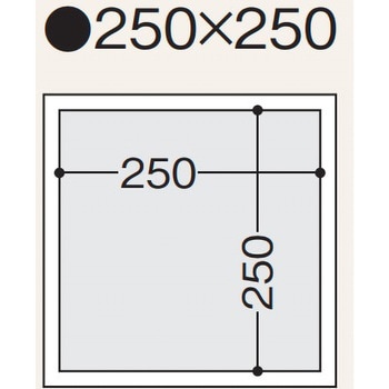 K1W2525 壁用点検口枠 1型 1箱(10台) フクビ化学 【通販サイトMonotaRO】