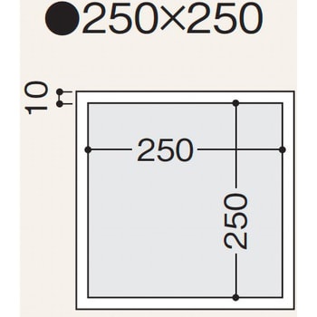 壁用点検口枠 W-10(12．5ミリ) フクビ化学 壁点検口 【通販モノタロウ】