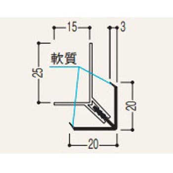 バスパネル出隅2型 フクビ化学 浴室まわり副資材 【通販モノタロウ】