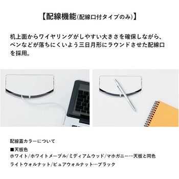 会議テーブル ルアルコ 幕板付・配線口付・棚板なし(組立サービス付き) プラス(家具)