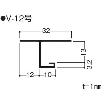 FV12 F見切 1箱(100個) フクビ化学 【通販サイトMonotaRO】