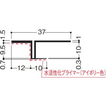 CFP9 目透し見切 1箱(100個) フクビ化学 【通販サイトMonotaRO】