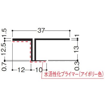 目透し見切 フクビ化学 見切り 【通販モノタロウ】