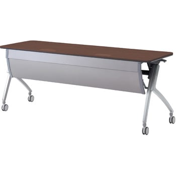 会議テーブル ルアルコ 幕板付・配線口付・棚板なし(組立サービスなし) プラス[家具]