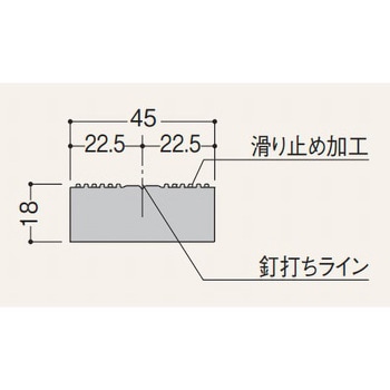 エコランバー瓦桟 N1845 フクビ化学