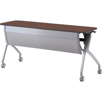 会議テーブル ルアルコ 幕板付・配線口付・棚板なし(組立サービスなし) プラス[家具]