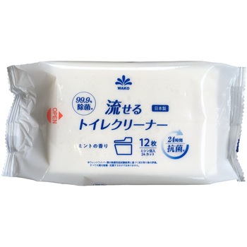 99．9%除菌流せるトイレクリーナー 和光製紙