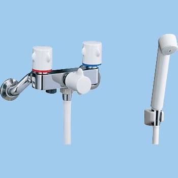 2ハンドルシャワー水栓(13mm) LIXIL(INAX) ツーハンドル(ツーバルブ