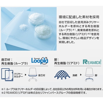 オフィスチェアー ピコラリビナ ブラック脚 ハイバック レザー(配送・組立サービス付き) コクヨ