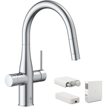 ハンドシャワー付ミネラル浄水栓 グリーンタップ INAX(LIXIL)