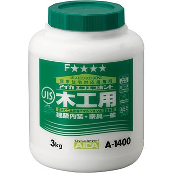 A-1400 エコエコボンド (木工用) 1個(3kg) AICA(アイカ工業) 【通販