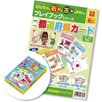 7397 都道府県カード プレイブック 1個 アーテック 学校教材 教育玩具