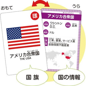 2525 国旗かるた 1個 アーテック(学校教材・教育玩具) 【通販モノタロウ】