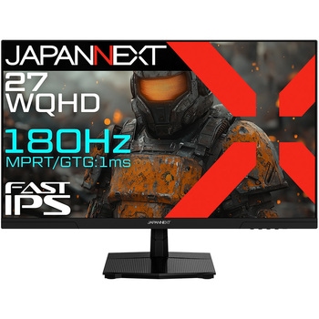 ゲーミング27型/3840×2160/HDMI×1、DP×1、Type-C×1/ブラック/スピーカー有/2年保証 JAPANNEXT